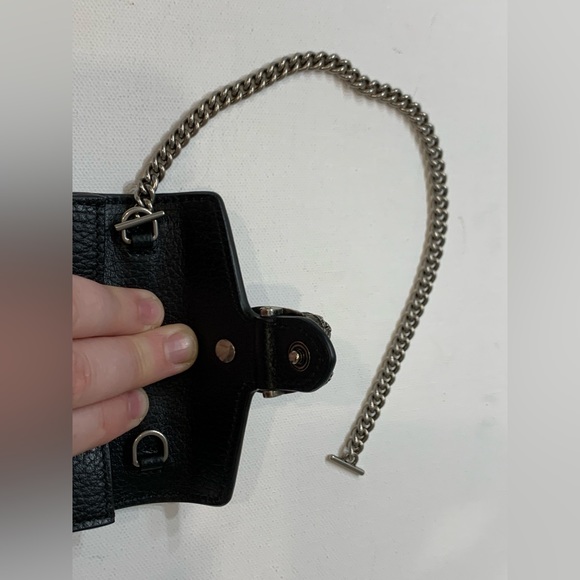 Gucci Dionysus Black Leather Card Case - Picture 4 of 11